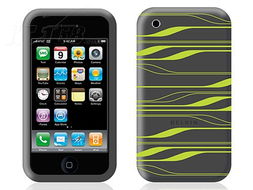贝尔金iPhone 3G激光织纹硅胶套评测 灰黄双色保护与质感的平衡之选